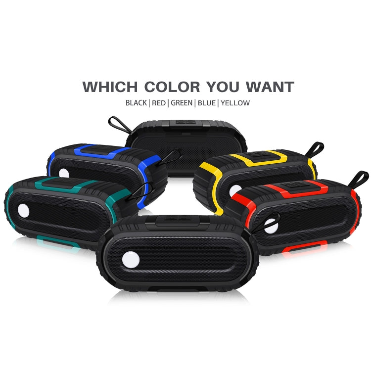 NewRixing NR-5016 Outdoor Splash-proof Water Bluetooth Speaker, Support Hands-free Call / TF Card / FM / U Disk(Blue) - free shipping - PMC Jewellery - Order now!