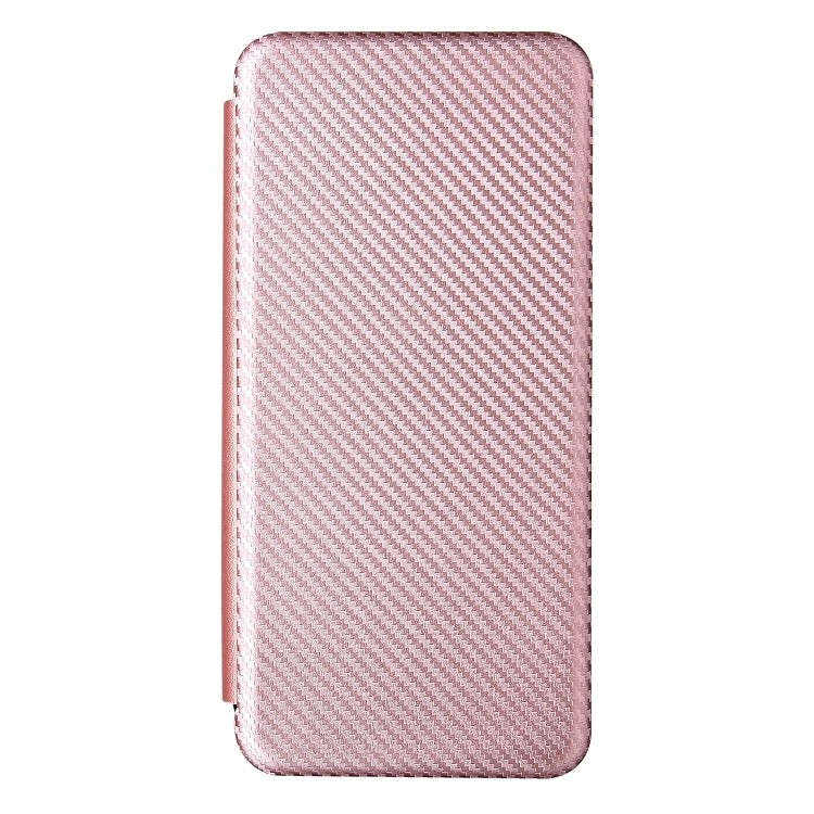 For Doogee S59 / S59 Pro Carbon Fiber Texture Horizontal Flip TPU + PC + PU Leather Case with Card Slot(Pink) - More Brand by PMC TechLife | Online Shopping South Africa | PMC TechLife | Buy Now Pay Later Mobicred