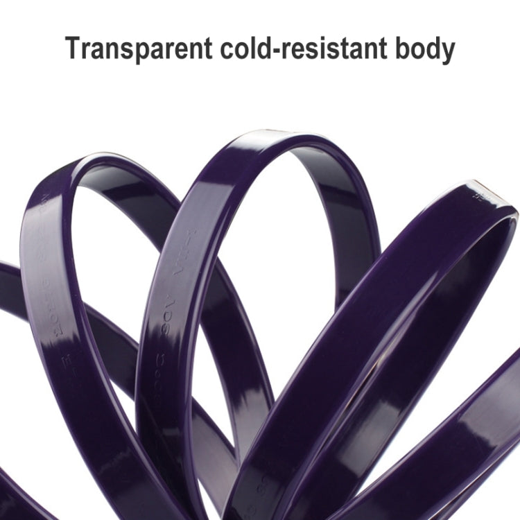 ULT-unite 4K Ultra HD Gold-plated HDMI to HDMI Flat Cable, Cable Length:1.5m(Transparent Purple) - free shipping - PMC TechLife - Order now!