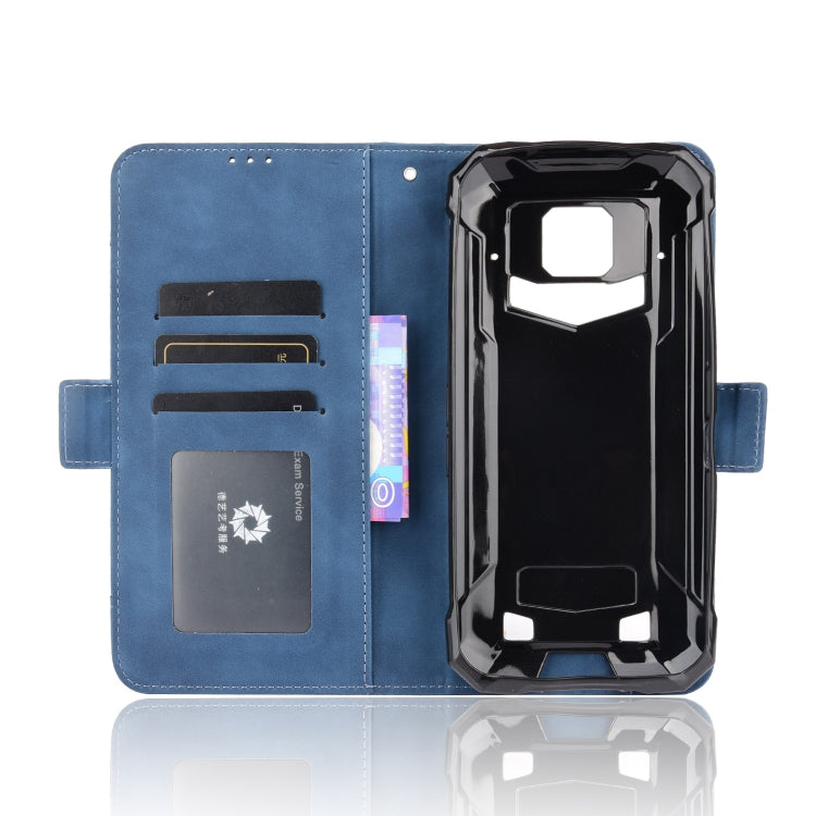 For Doogee S88 Plus / S88 Pro Skin Feel Calf Pattern Horizontal Flip Leather Case with Holder & Card Slots & Photo Frame(Blue) - More Brand by PMC TechLife | Online Shopping South Africa | PMC TechLife | Buy Now Pay Later Mobicred