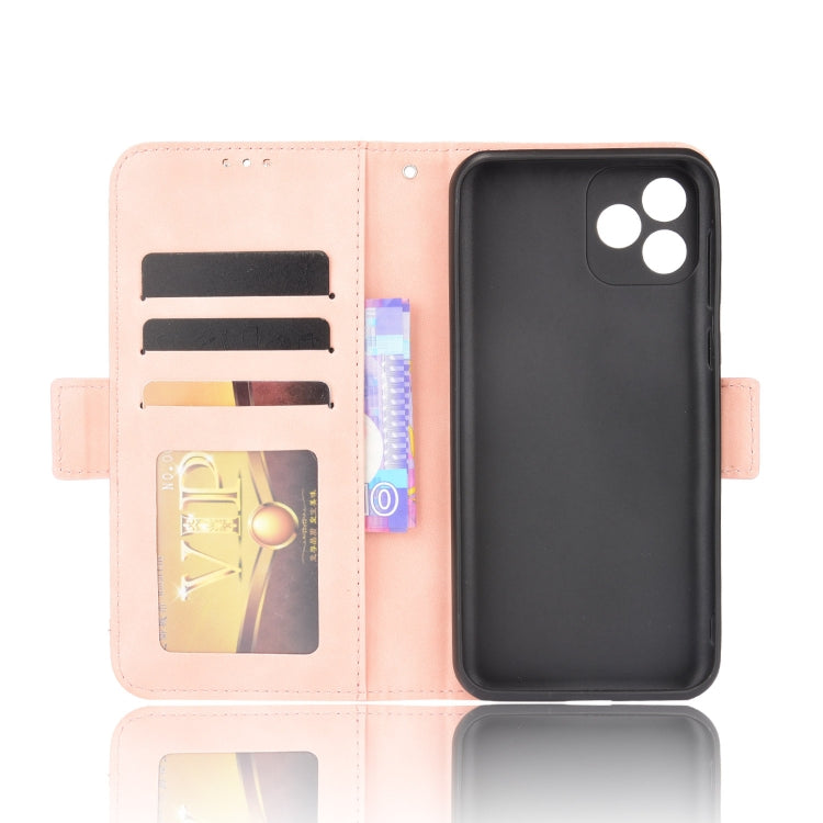For Blackview Oscal C20 Skin Feel Calf Pattern Horizontal Flip Leather Case with Holder & Card Slots & Photo Frame(Pink) - free shipping - PMC TechLife - Order now!