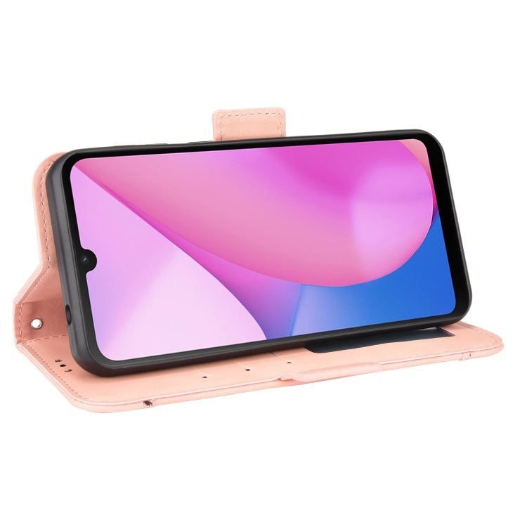 For Blackview Oscal C20 Skin Feel Calf Pattern Horizontal Flip Leather Case with Holder & Card Slots & Photo Frame(Pink) - free shipping - PMC TechLife - Order now!