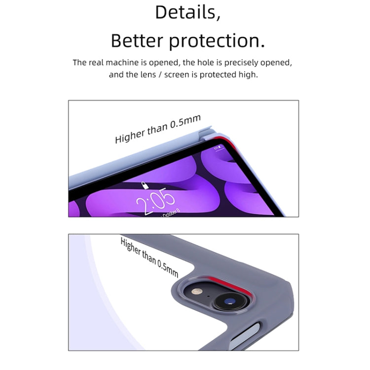 For iPad mini 6 / mini 2024 Mutural Pinyue Series Horizontal Flip Tablet Case with Holder & Pen Slot & Sleep / Wake-up Function(Mint Green) - free shipping - PMC TechLife - Order now!