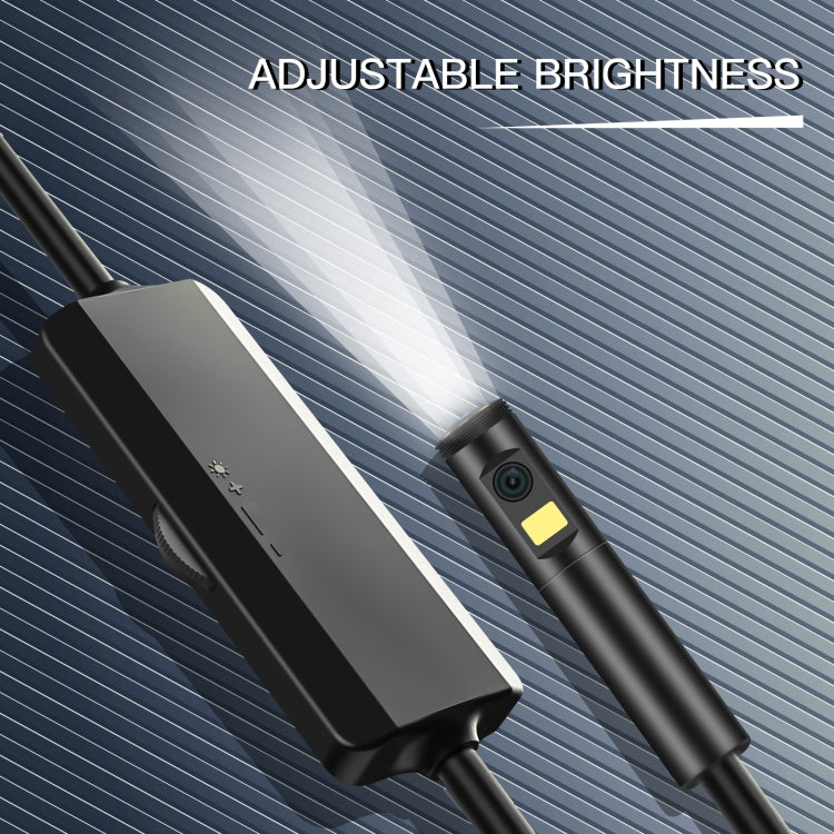 AN100 3 in 1 IP68 Waterproof USB-C / Type-C + Micro USB + USB Dual Cameras Industrial Digital Endoscope with 9 LEDs, Support Android System, Lens Diameter: 5.5mm, Length:3.5m Soft Cable -  by PMC TechLife | Online Shopping South Africa | PMC TechLife | Buy Now Pay Later Mobicred