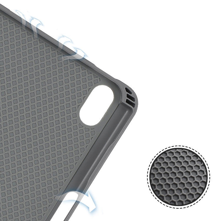 For iPad mini 6 / mini 2024 Mutural YASHI Series Cloth Pattern Texture Horizontal Flip Tablet Case(Red) - free shipping - PMC TechLife - Order now!