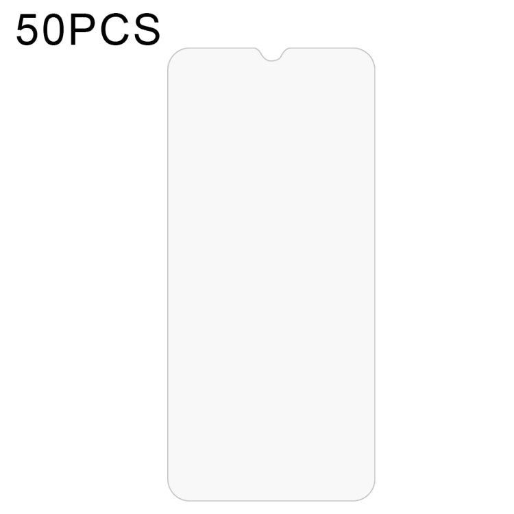 For Blackview Oscal C20 Pro 50 PCS 0.26mm 9H 2.5D Tempered Glass Film - For Blackview by PMC TechLife | Online Shopping South Africa | PMC TechLife