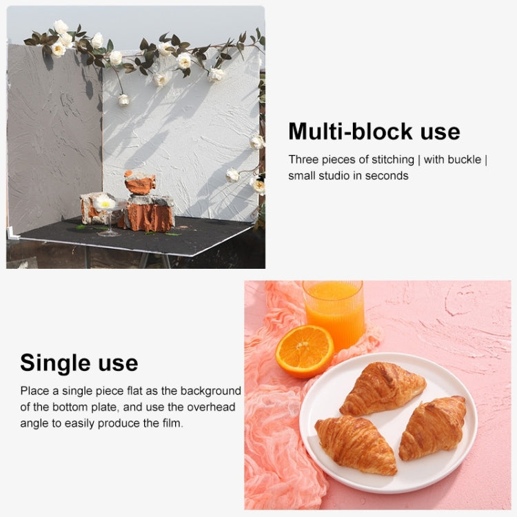 60 x 60cm Retro PVC Cement Texture Board Photography Backdrops Board(Blue) - free shipping - PMC TechLife - Order now!