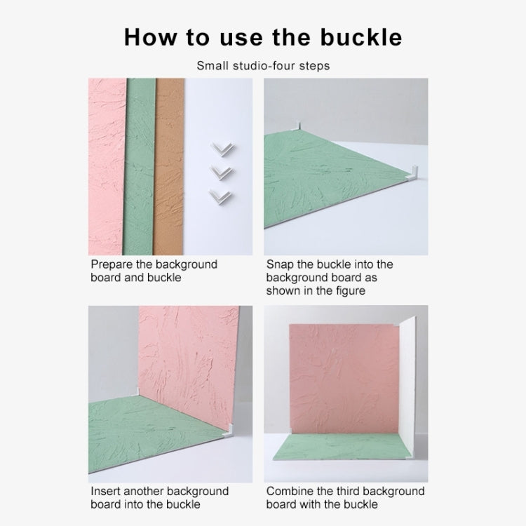 80 x 60cm PVC Backdrop Board Coarse Sand Texture Cement Photography Backdrop Board(Light Green) - Brick Wall by PMC TechLife | Online Shopping South Africa | PMC TechLife | Buy Now Pay Later Mobicred