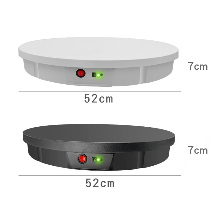 52cm Remote Control Electric Rotating Turntable Display Stand Video Shooting Props Turntable, Charging Power, Power Plug:AU Plug(Black) - free shipping - PMC TechLife - Order now!
