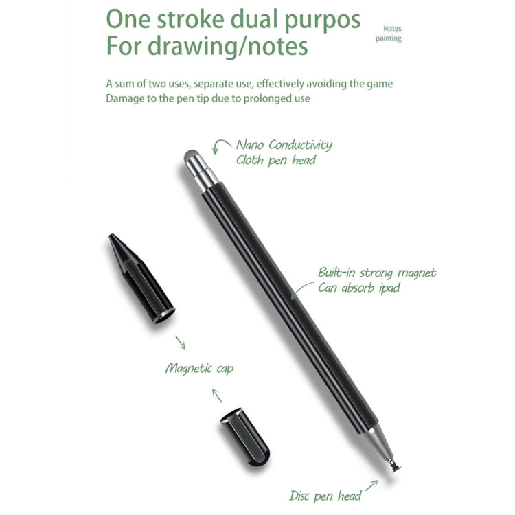 JB06 Universal Magnetic Nano Pen Tip + Disc Pen Tip Stylus Pen for Mobile Phones and Tablets(White) - Stylus Pen by PMC TechLife | Online Shopping South Africa | PMC TechLife | Buy Now Pay Later Mobicred