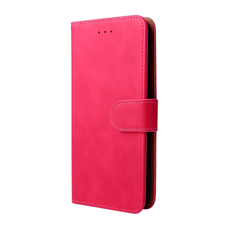 For Blackview Oscal C20 Solid Color Skin Feel Magnetic Buckle Horizontal Flip PU Phone Case(Rose Gold) - More Brand by PMC TechLife | Online Shopping South Africa | PMC TechLife | Buy Now Pay Later Mobicred