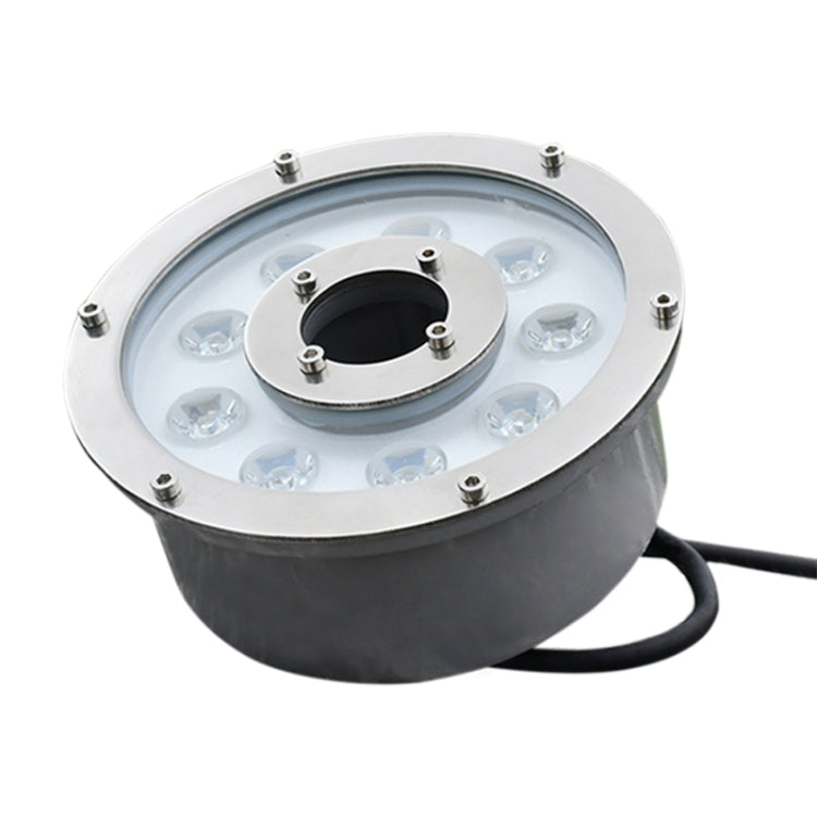 6W Landscape Colorful Color Changing Ring LED Aluminum Alloy Underwater Fountain Light(Colorful) - Underwater Lights by PMC TechLife | Online Shopping South Africa | PMC TechLife | Buy Now Pay Later Mobicred