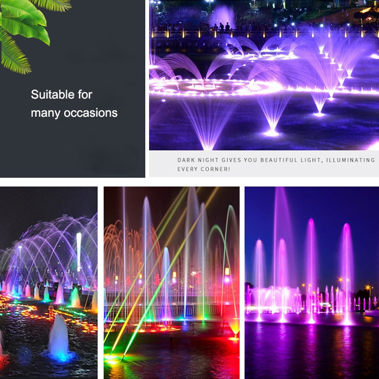 12W Landscape Colorful Color Changing Ring LED Stainless Steel Underwater Fountain Light(Colorful) - Underwater Lights by PMC TechLife | Online Shopping South Africa | PMC TechLife | Buy Now Pay Later Mobicred