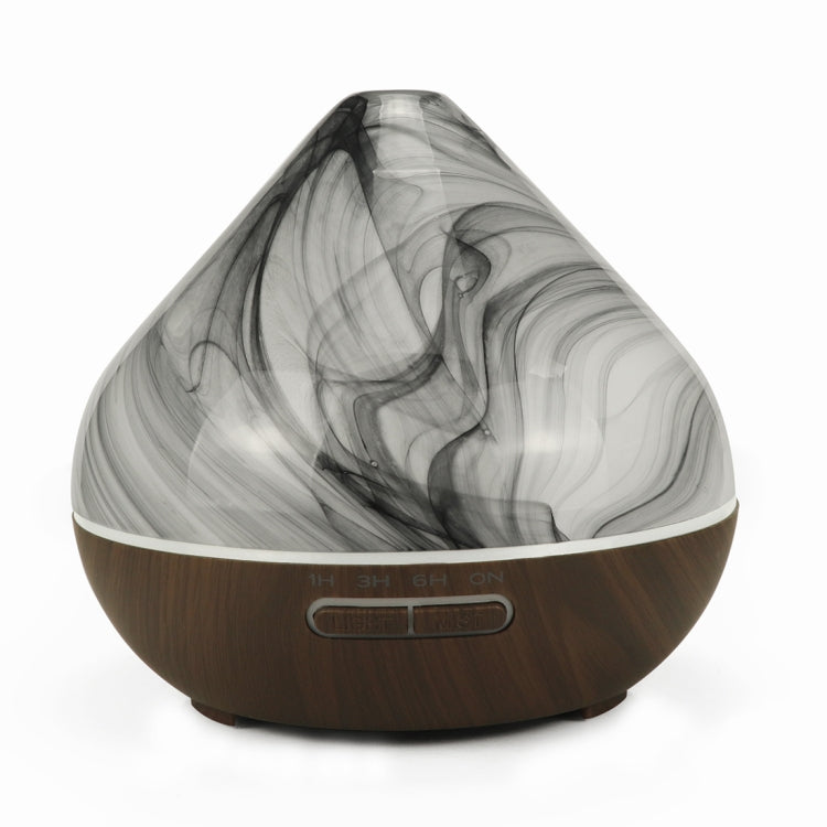 400ml Volcano Shape Humidifier Glass Aromatherapy Machine Automatic Alcohol Sprayer, Plug Specification:EU Plug(Coffee) - free shipping - PMC TechLife - Order now!