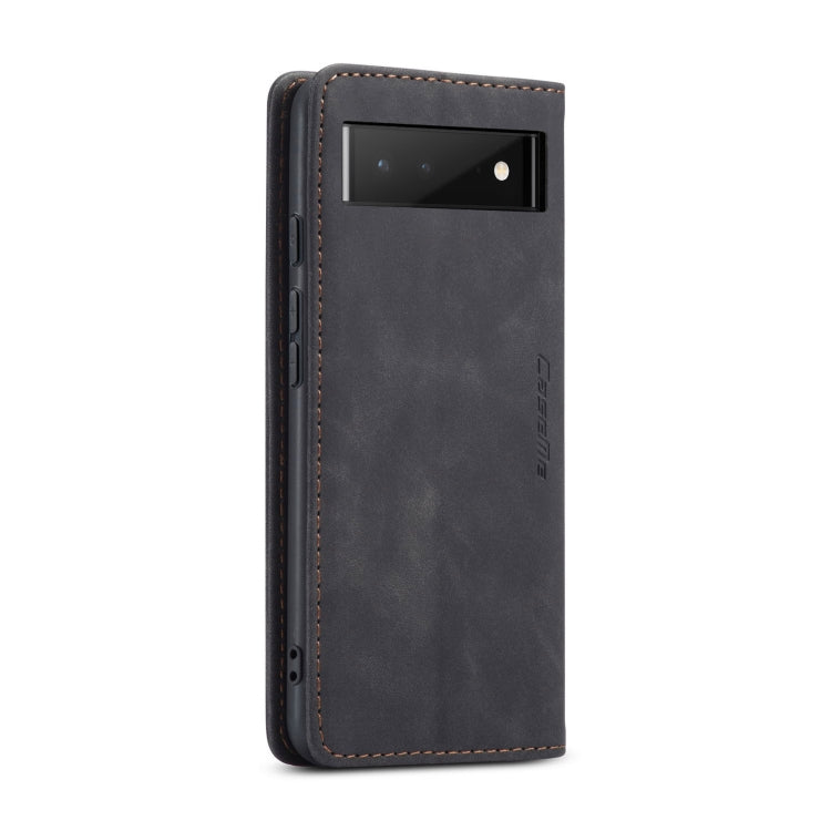 For Google Pixel 6 CaseMe 013 Multifunctional Horizontal Flip Leather Phone Case with Card Slot & Holder & Wallet(Black) - free shipping - PMC TechLife - Order now!