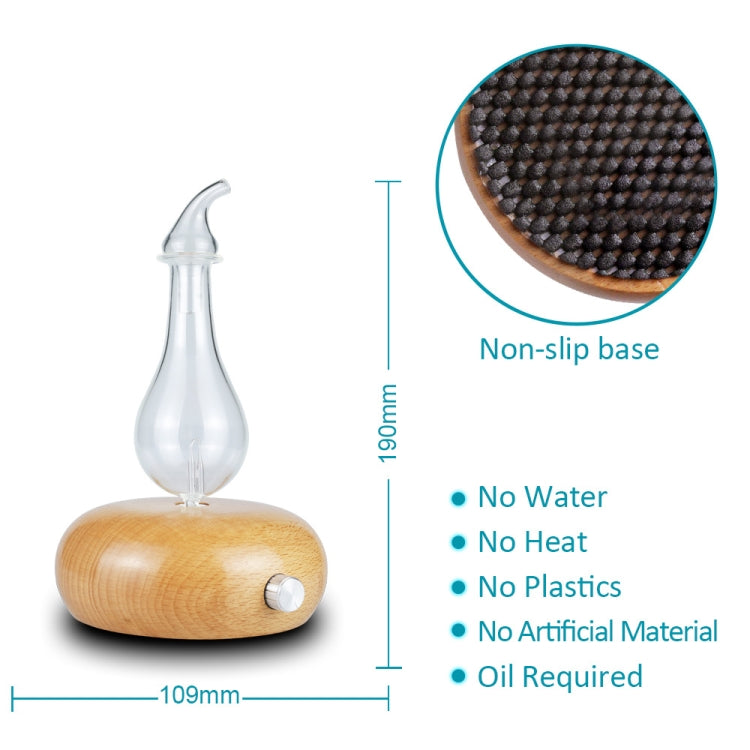 Wood Essential Oil Diffuser Aromatherapy Machine Automatic Alcohol Sprayer, Plug Specification:EU Plug(Dark Brown) - free shipping - PMC TechLife - Order now!
