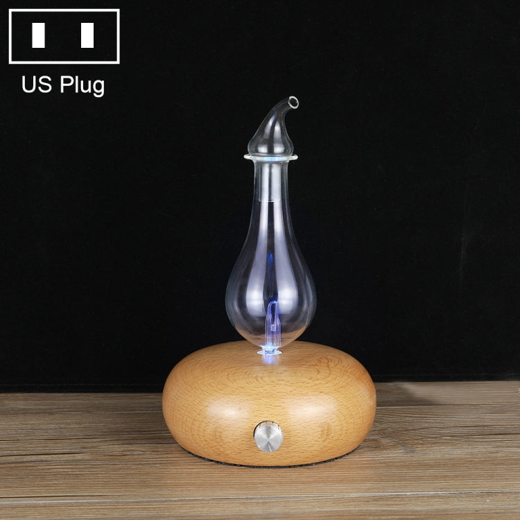 Wood Essential Oil Diffuser Aromatherapy Machine Automatic Alcohol Sprayer, Plug Specification:US Plug(Light Brown) - free shipping - PMC TechLife - Order now!