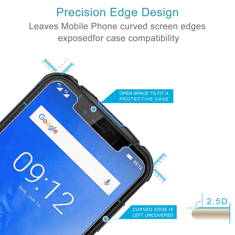 10 PCS 0.26mm 9H 2.5D Tempered Glass Film For Ulefone Armor 5 / 5S - free shipping - PMC Jewellery - Order now!