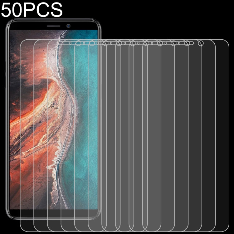 50 PCS 0.26mm 9H 2.5D Tempered Glass Film For Ulefone P6000 Plus - free shipping - PMC Jewellery - Order now!