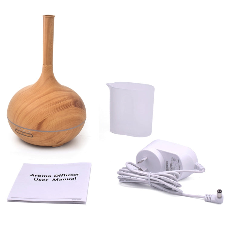 Creative Fragrance Machine Pointed Mouth Humidifier Automatic Alcohol Sprayer with Colorful LED Light, Plug Specification:AU Plug(Light Brown) - free shipping - PMC TechLife - Order now!