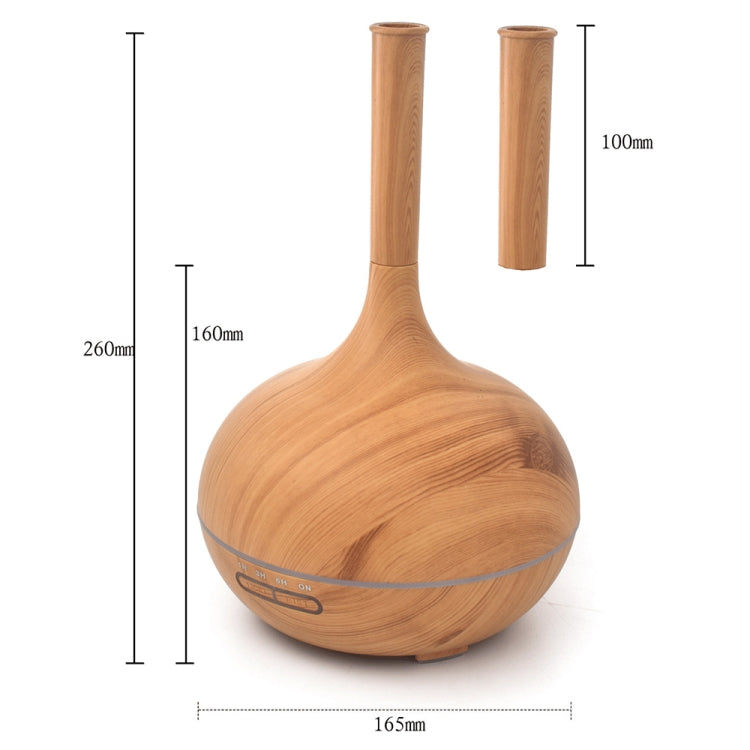 Creative Fragrance Machine Pointed Mouth Humidifier Automatic Alcohol Sprayer with Colorful LED Light, Plug Specification:US Plug(Light Brown) - free shipping - PMC TechLife - Order now!