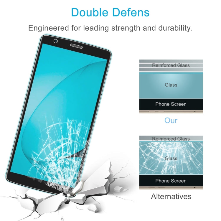 50 PCS 0.26mm 9H 2.5D Tempered Glass Film For Blackview A20 - For Blackview by PMC TechLife | Online Shopping South Africa | PMC TechLife