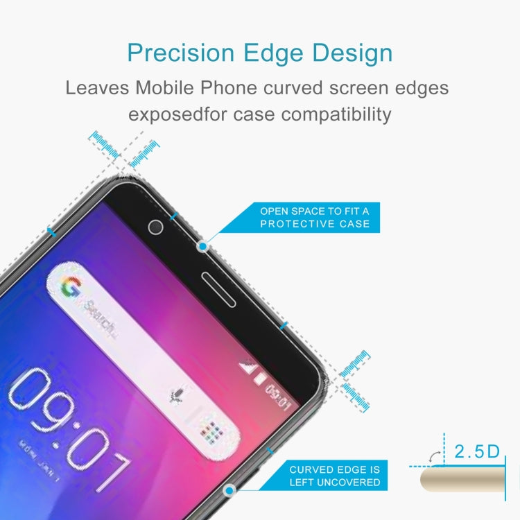 50 PCS 0.26mm 9H 2.5D Tempered Glass Film For Ulefone S1 - Ulefone Tempered Glass by PMC Jewellery | Online Shopping South Africa | PMC Jewellery | Buy Now Pay Later Mobicred