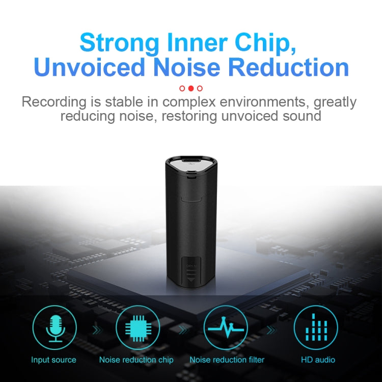 Q51 Intelligent HD Noise Reduction Remote Voice Control Recorder, Capacity:8GB(Black) - Recording Pen by PMC TechLife | Online Shopping South Africa | PMC TechLife | Buy Now Pay Later Mobicred