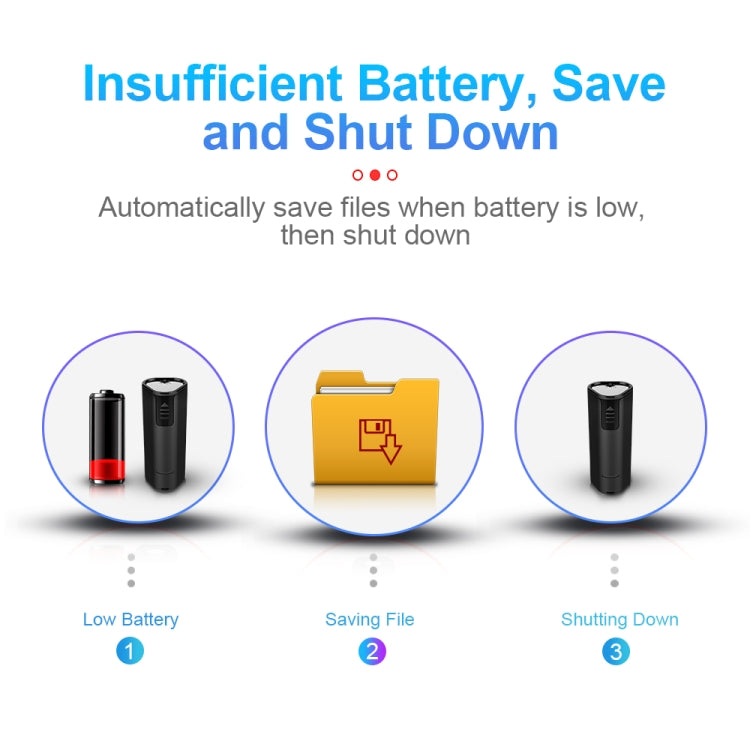 Q51 Intelligent HD Noise Reduction Remote Voice Control Recorder, Capacity:8GB(Black) - Recording Pen by PMC TechLife | Online Shopping South Africa | PMC TechLife | Buy Now Pay Later Mobicred