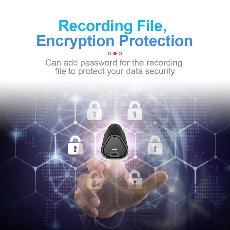 Q51 Intelligent HD Noise Reduction Remote Voice Control Recorder, Capacity:8GB(Black) - Recording Pen by PMC TechLife | Online Shopping South Africa | PMC TechLife | Buy Now Pay Later Mobicred