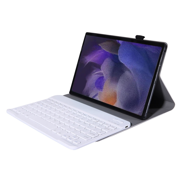 A08 Ultra-thin Bluetooth Keyboard Leather Case For Samsung Galaxy Tab A8 2021 SM-X205 / SM-X200(Rose Gold) - Samsung Keyboard by PMC TechLife | Online Shopping South Africa | PMC TechLife