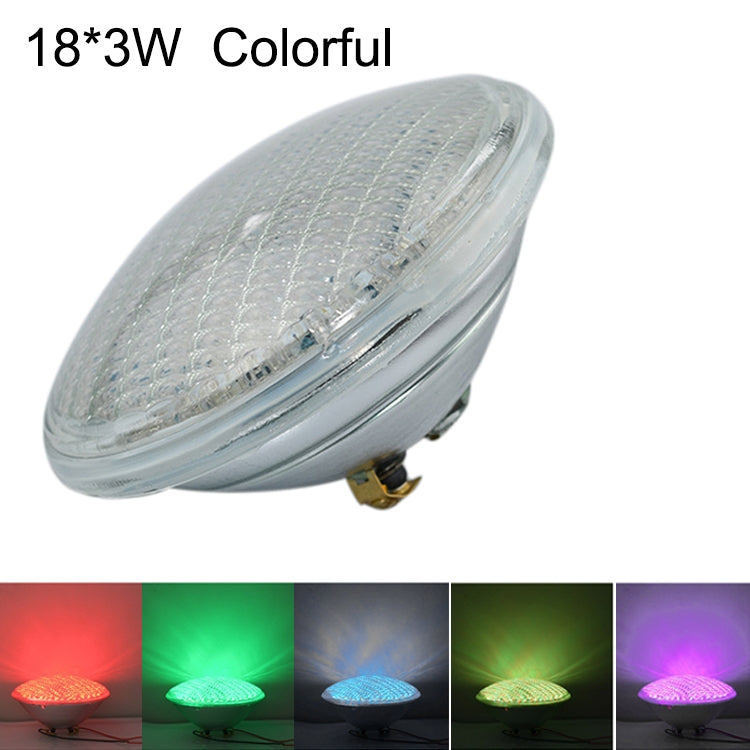18x3W LED Recessed Swimming Pool Light Underwater Light Source(Colorful Light) - Underwater Lights by PMc TechLife | Online Shopping South Africa | PMc TechLife | Buy Now Pay Later Mobicred