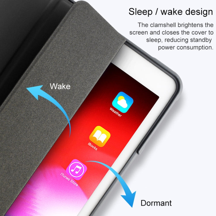 For iPad 9.7 Mutural Horizontal Flip PC + TPU + PU Leather Case with Holder & Pen Slot(Red) - free shipping - PMC TechLife - Order now!