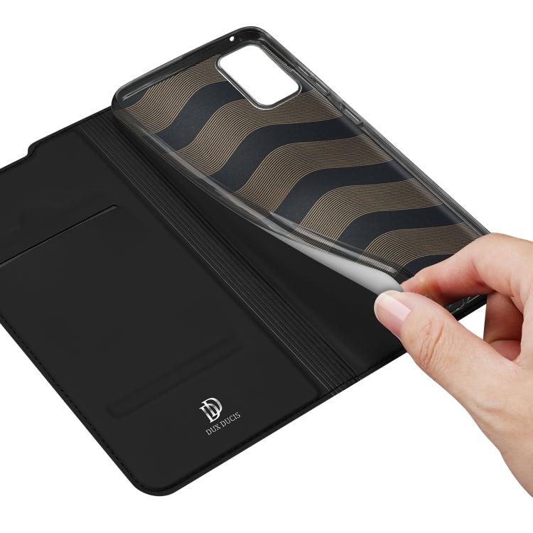 For Samsung Galaxy A53 5G DUX DUCIS Skin Pro Series Shockproof Horizontal Flip Leather Phone Case(Black) - free shipping - PMC Jewellery - Order now!
