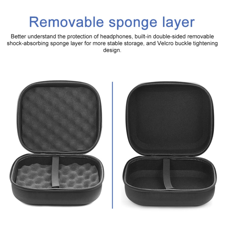For Dapeng DPVR E3 E3CE3BP1 PROVR VR Glasses Protective Storage Bag(Black) - VR Accessories by PMC TechLife | Online Shopping South Africa | PMC TechLife | Buy Now Pay Later Mobicred