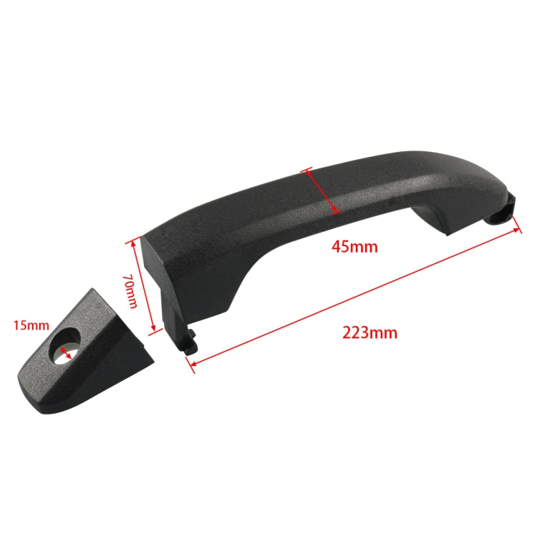 A5982-01 Car Left Front Outside Door Handle 22929464 for Chevrolet - Door Handles by PMC TechLife | Online Shopping South Africa | PMC TechLife | Buy Now Pay Later Mobicred