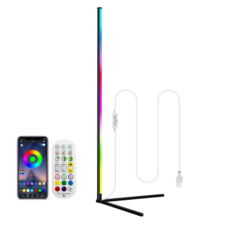 LED Symphony RGB Atmosphere Floor Light with Remote Control, Length:1.2m - Floor Lamps by PMc TechLife | Online Shopping South Africa | PMc TechLife | Buy Now Pay Later Mobicred