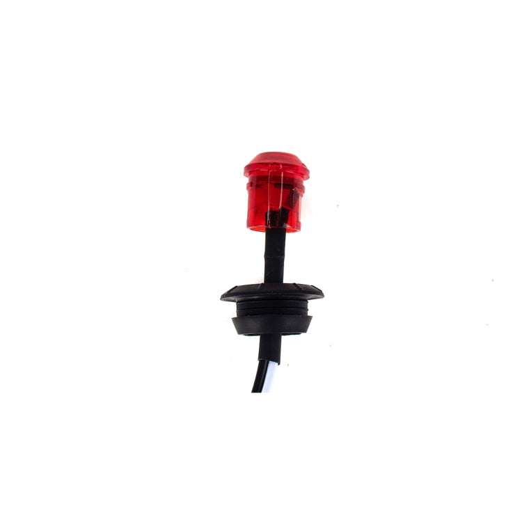 A5010 Red Light 10 in 1 Truck Trailer LED Round Side Marker Lamp - Warning Lights by PMC TechLife | Online Shopping South Africa | PMC TechLife | Buy Now Pay Later Mobicred