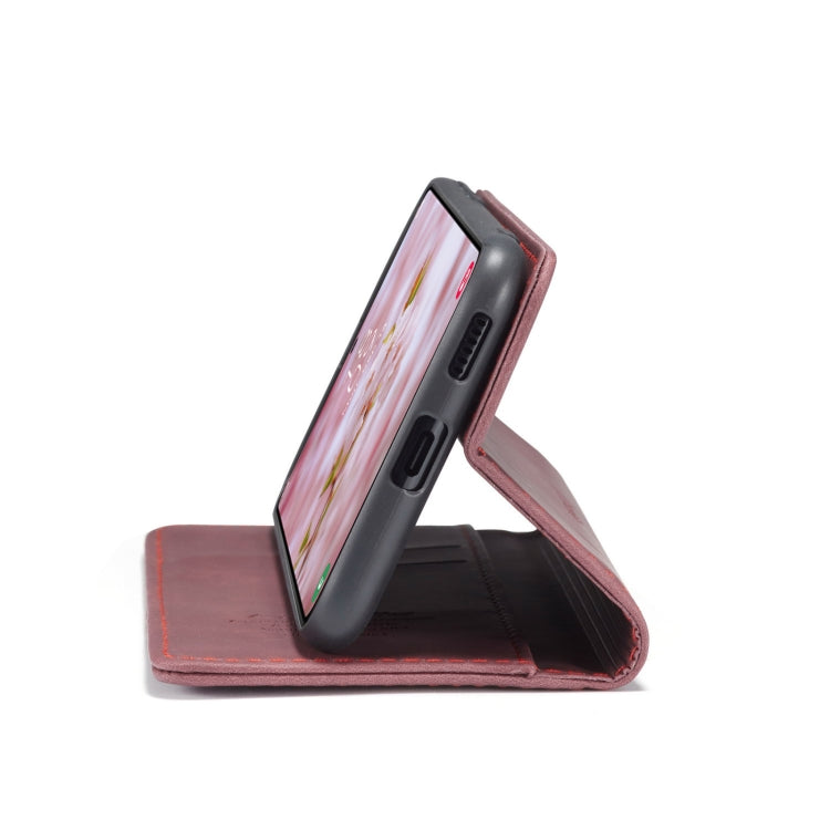 For Samsung Galaxy S22+ CaseMe 013 Multifunctional Horizontal Flip Leather Phone Case(Wine Red) - free shipping - PMC Jewellery - Order now!