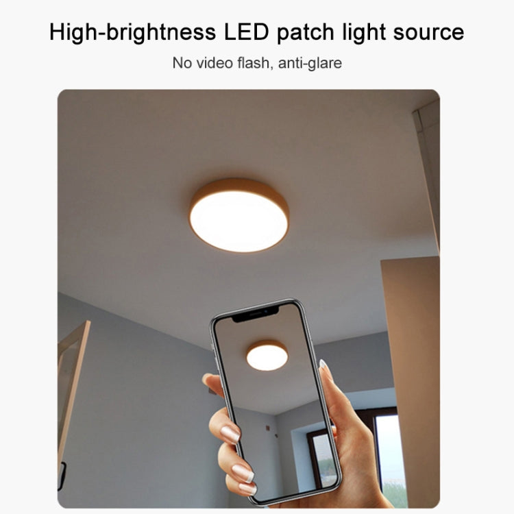 Macaron LED Round Ceiling Lamp, 3-Colors Light, Size:30cm(Blue) - Celling Lights & Chandeliers by PMc TechLife | Online Shopping South Africa | PMc TechLife | Buy Now Pay Later Mobicred