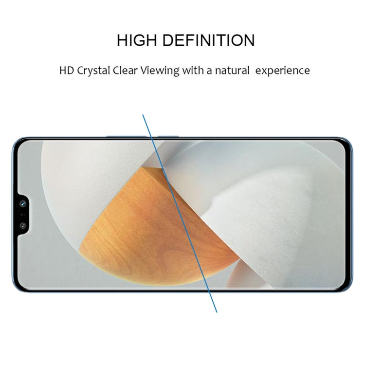 Full Glue Cover Screen Protector Tempered Glass Film For vivo S12 / V23 5G - vivo Tempered Glass by PMC TechLife | Online Shopping South Africa | PMC TechLife | Buy Now Pay Later Mobicred