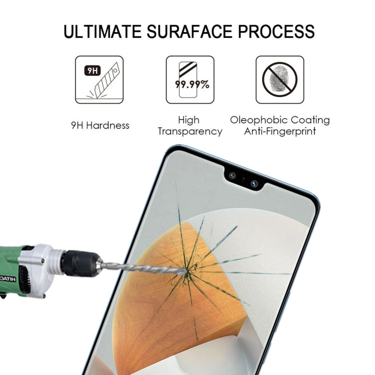 Full Glue Cover Screen Protector Tempered Glass Film For vivo S12 / V23 5G - vivo Tempered Glass by PMC TechLife | Online Shopping South Africa | PMC TechLife | Buy Now Pay Later Mobicred