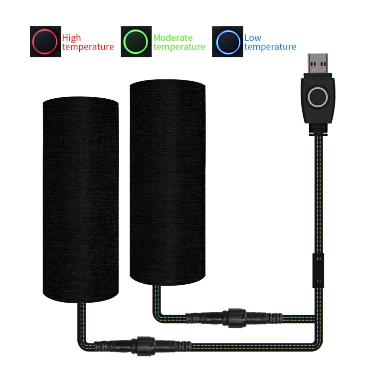 ZH-974D1 3-level Temperature Control Motorcycle Hook and Loop Fastener Intelligent Heated Grip - Grips by PMC TechLife | Online Shopping South Africa | PMC TechLife | Buy Now Pay Later Mobicred
