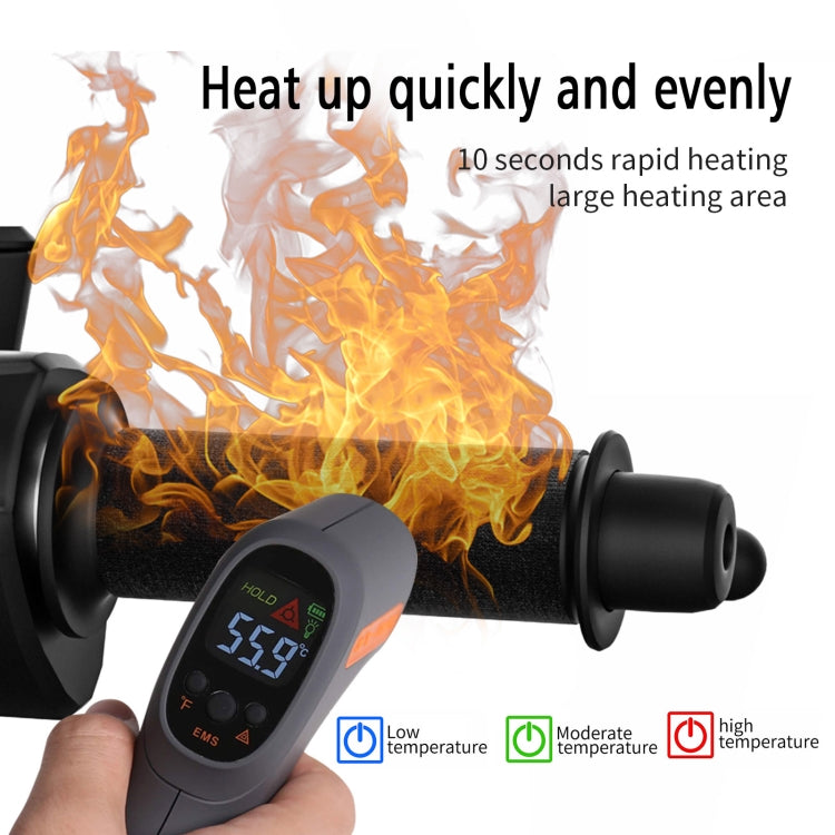 ZH-974D1 3-level Temperature Control Motorcycle Hook and Loop Fastener Intelligent Heated Grip - Grips by PMC TechLife | Online Shopping South Africa | PMC TechLife | Buy Now Pay Later Mobicred