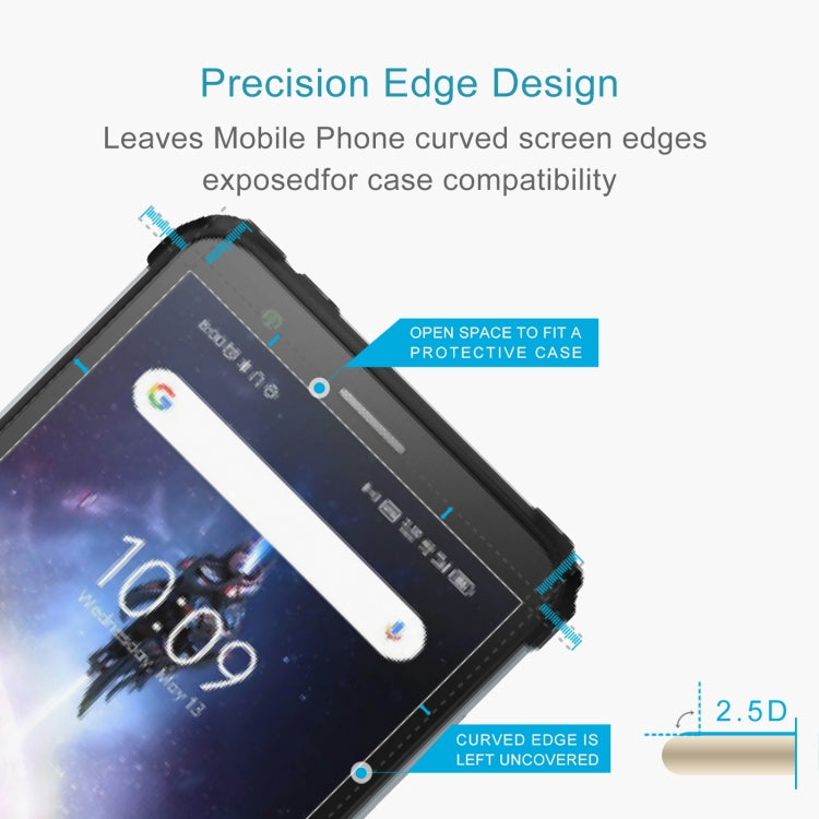 10 PCS 0.26mm 9H 2.5D Tempered Glass Film For Blackview BV6600E - For Blackview by PMC TechLife | Online Shopping South Africa | PMC TechLife