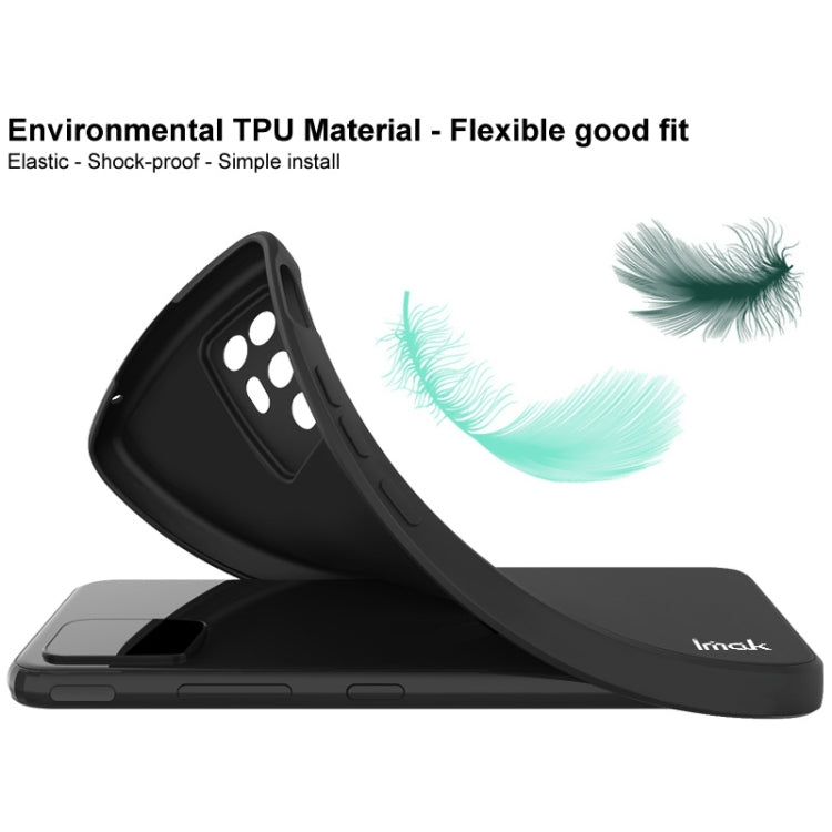 For OPPO Reno7 5G imak UC-4 Series Straight Edge TPU Soft Protective Case(Light Cyan) - OPPO Cases by imak | Online Shopping South Africa | PMC TechLife | Buy Now Pay Later Mobicred