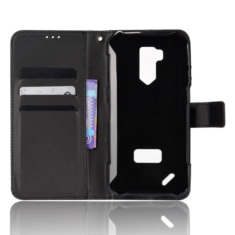 For Ulefone Armor X9 Diamond Texture Leather Phone Case(Black) - free shipping - PMC Jewellery - Order now!