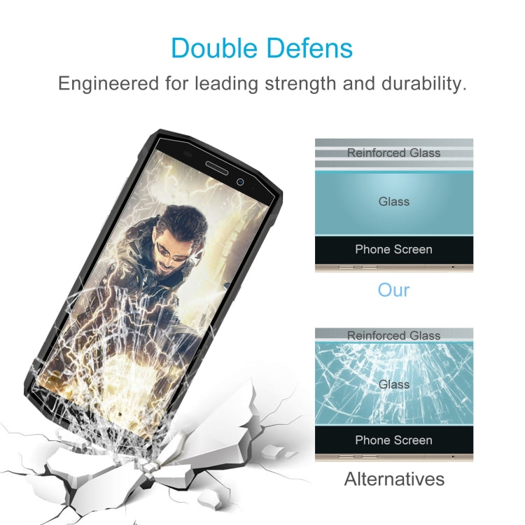 50 PCS 0.26mm 9H 2.5D Tempered Glass Film For Blackview BV5800 - For Blackview by PMC TechLife | Online Shopping South Africa | PMC TechLife