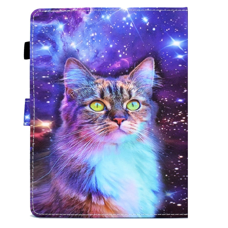 For 10 inch Tablet Electric Pressed TPU Leather Tablet Case(Star Cat) - 10 - 11 inch by PMC TechLife | Online Shopping South Africa | PMC TechLife | Buy Now Pay Later Mobicred
