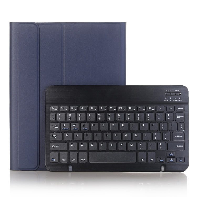 A870B Bluetooth Keyboard Leather Case with Holder & TPU Pen Slot For Samsung Galaxy Tab S8 11 inch SM-X700 / SM-X706(Blue) - Samsung Keyboard by PMC TechLife | Online Shopping South Africa | PMC TechLife